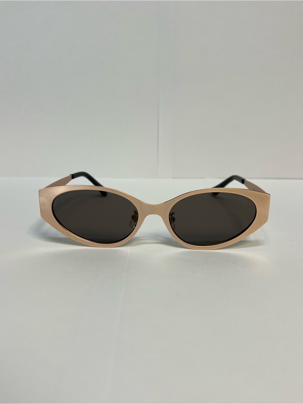 Miu Miu Women's Cat-Eye Sunglasses in Rose Gold